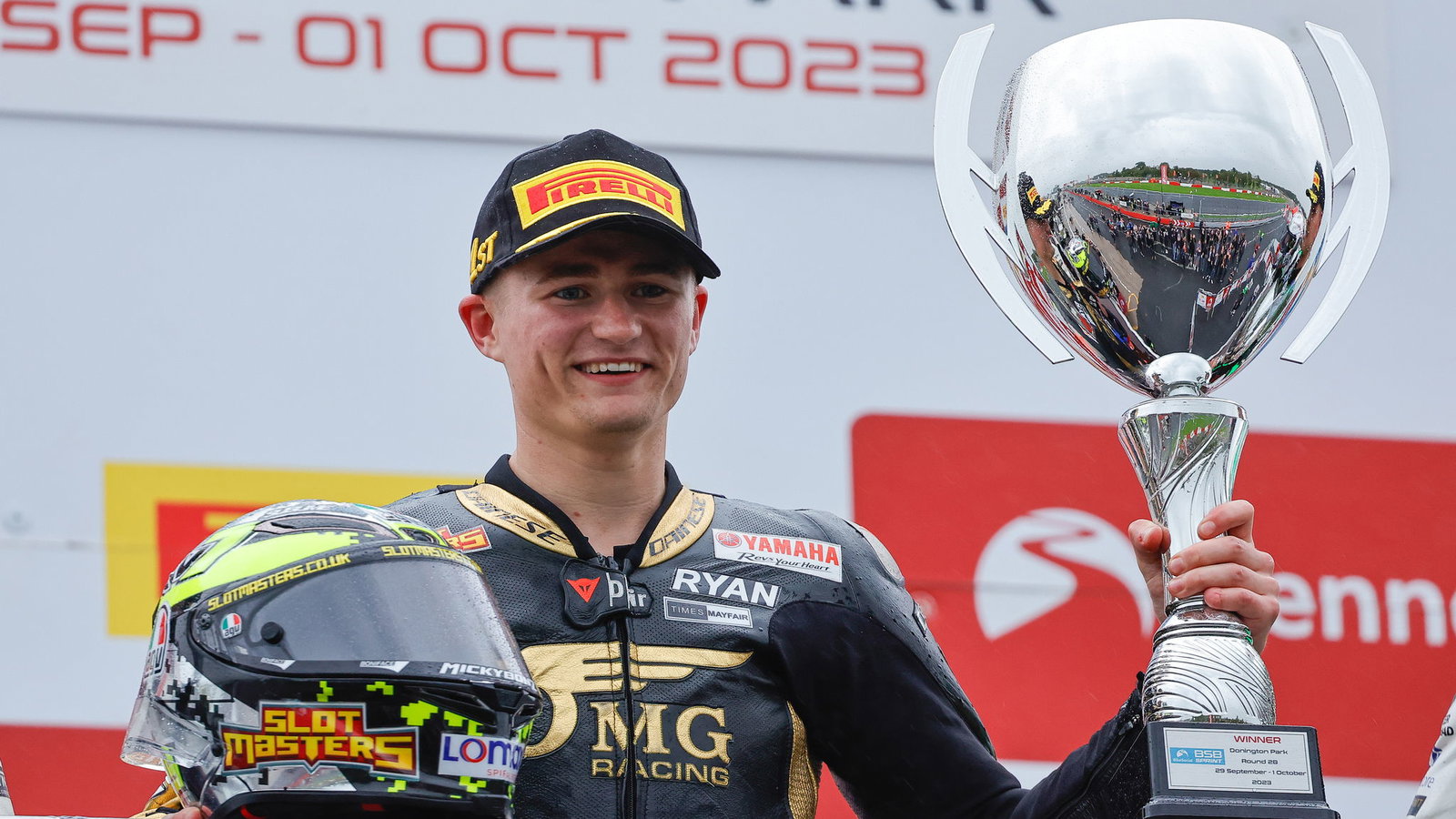 Vickers, 2023, Donington Park, Yamaha, win, BSB, Sprint, Showdown